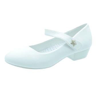 Pantofi cu toc pentru fete Miss Q YA2600-1, Alb 38 Pantofi cu toc pentru fete Miss Q YA2600-1, Alb 38
