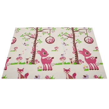 Covoras de joaca termic girafa 200 x 150 cm, pliabil, doua fete, extra gros, protectie impotriva loviturilor Covoras de joaca termic girafa 200 x 150 cm, pliabil, doua fete, extra gros, protectie impotriva loviturilor