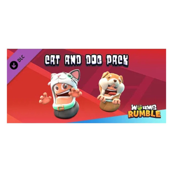 Worms Rumble - Cats & Dogs Double Pack (PC - Steam elektronikus játék licensz)