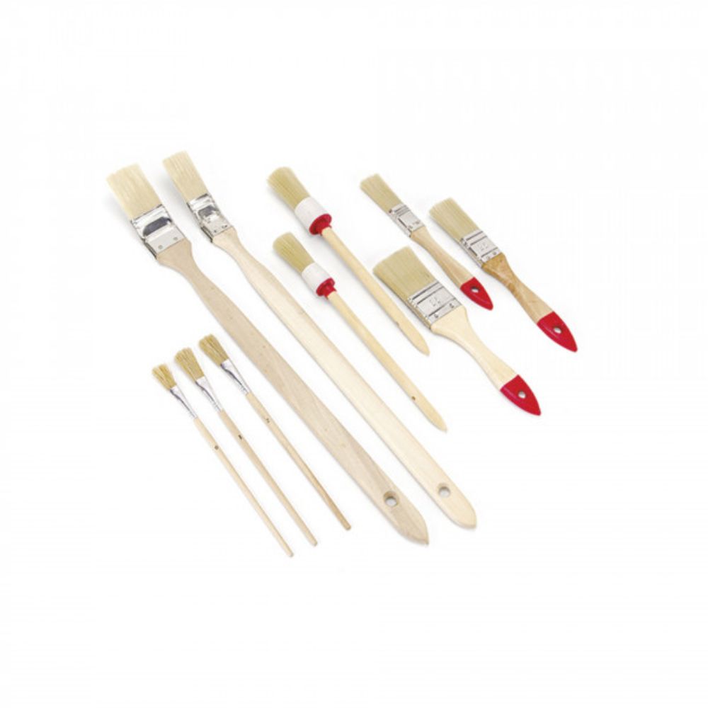 Set 10 pensule, HBM, pentru vopsit