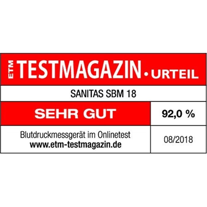 Апарат за кръвно налягане Sanitas SMB 18