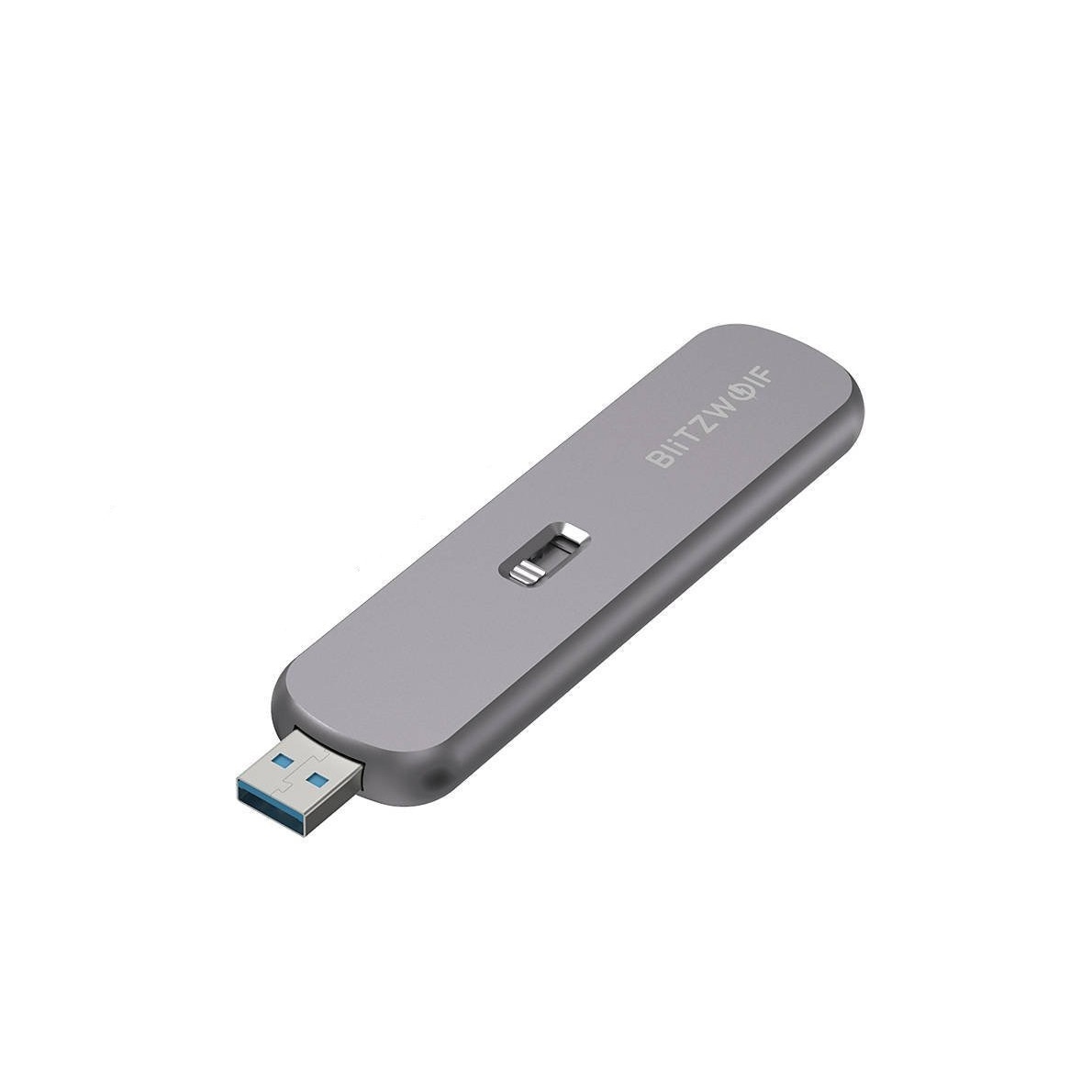 Carcasa de stocare externa SATA M.2 SSD BlitzWolf BW-SSDE3 B-key, 5Gbps, USB 3.1