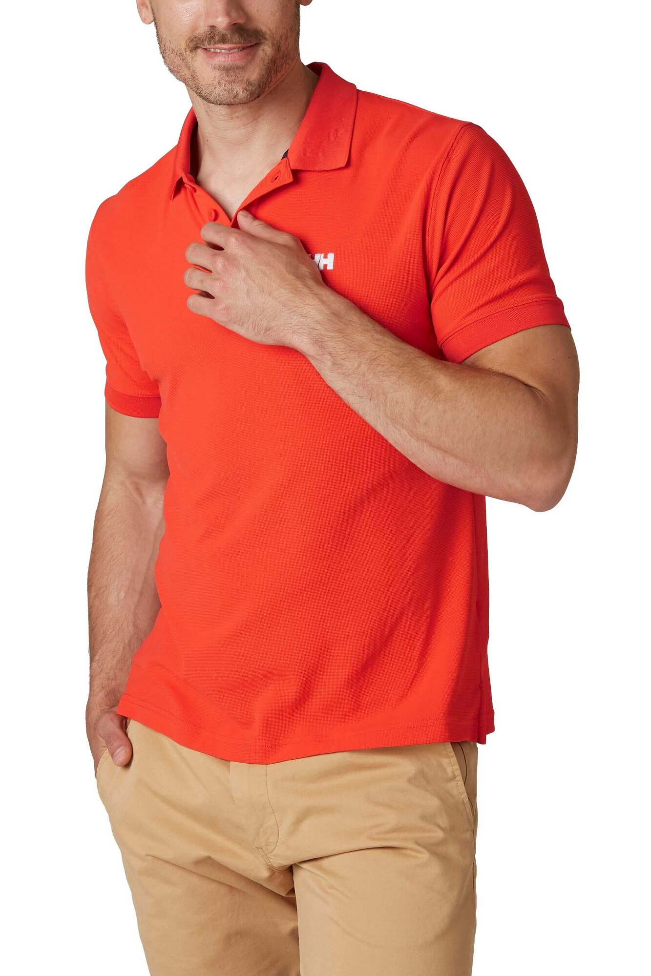 Tricou polo pentru barbati, Helly Hansen Driftline polo, Rosu