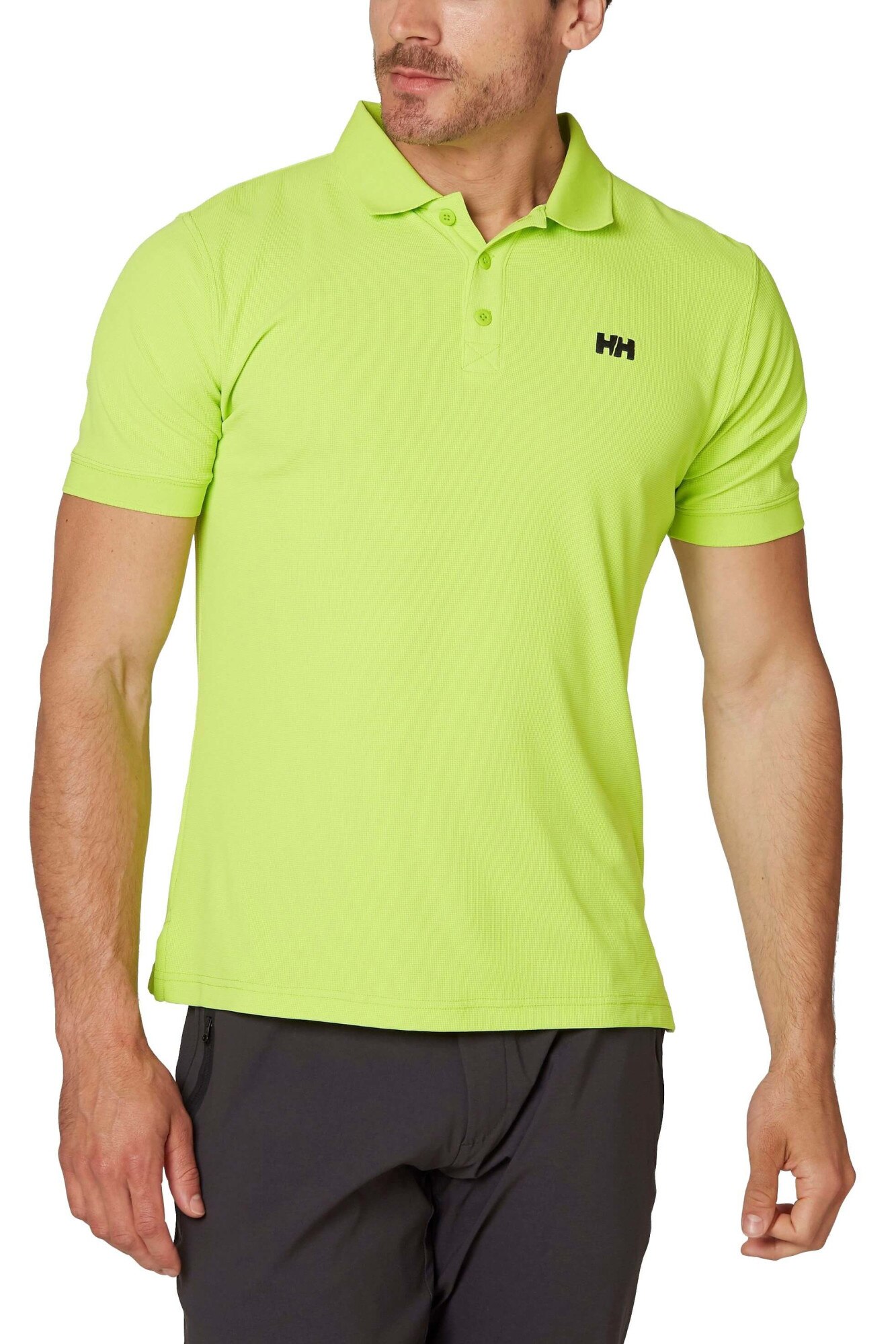 Tricou polo pentru barbati, Helly Hansen Driftline polo, Verde