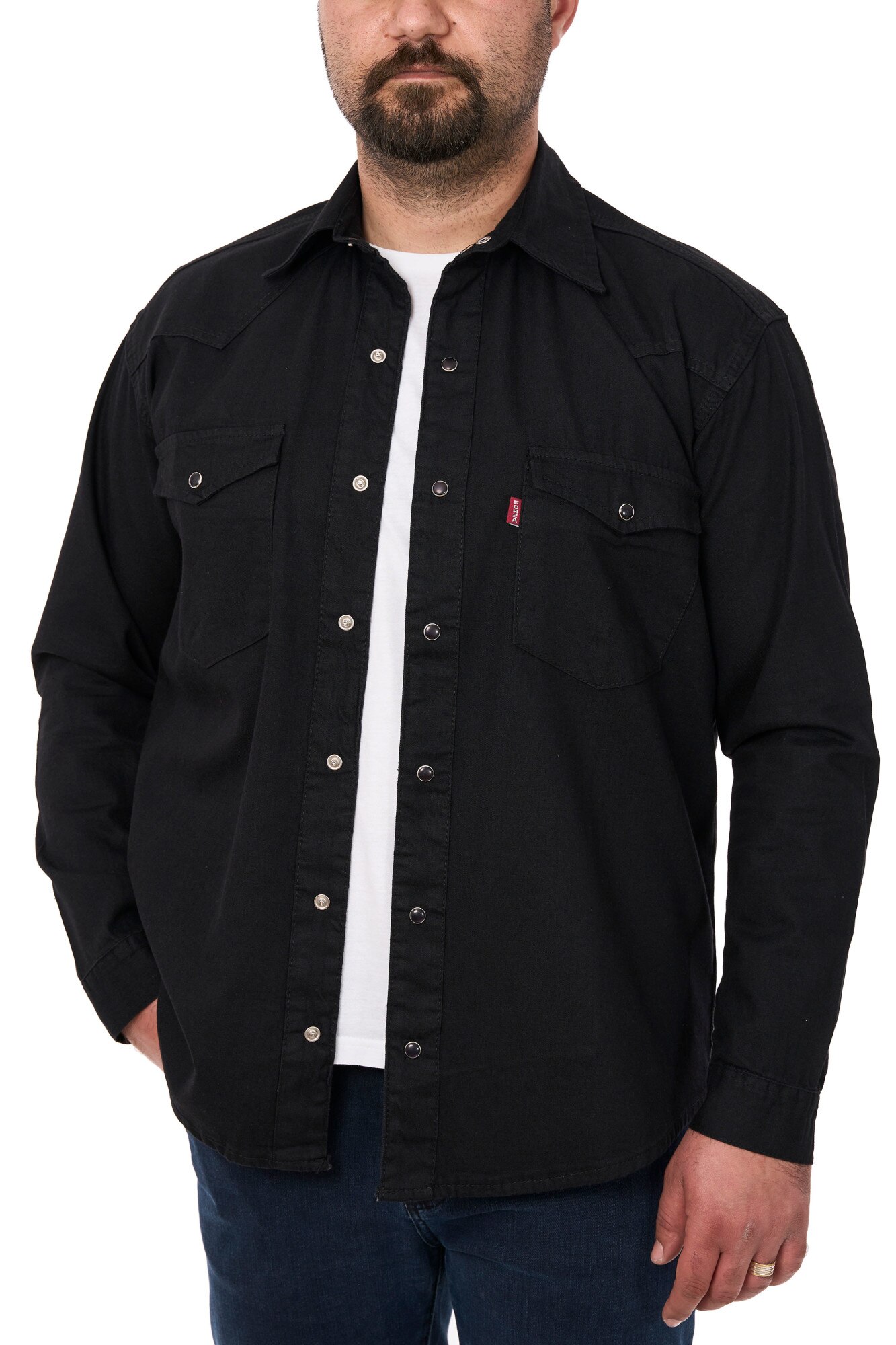 Camasa de blugi Forza, Negru