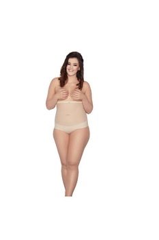 Chilot modelator, cu talie inalta, Glam, Bej Chilot modelator, cu talie inalta, Glam, Bej