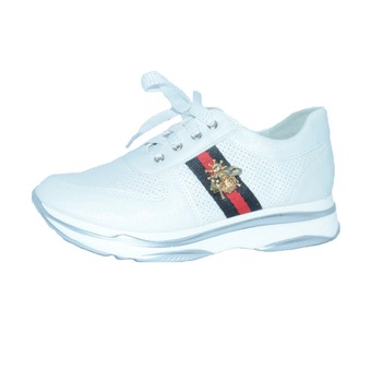 Pantofi casual pentru fete Bessky YJ8987-6A, Alb 17972 Pantofi casual pentru fete Bessky YJ8987-6A, Alb 17972