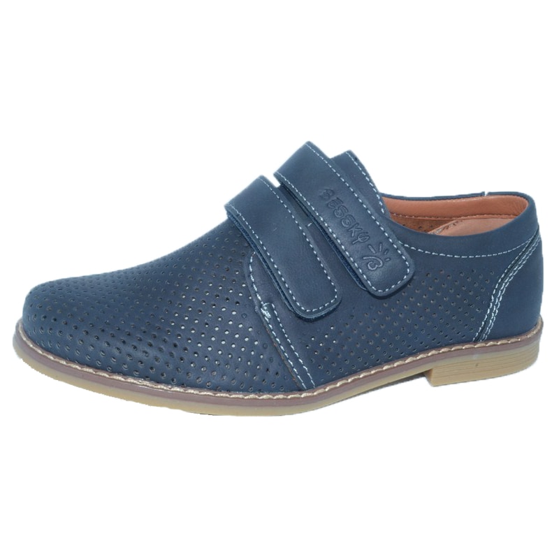 Pantofi pentru baieti Bessky B7699-2B, Bleumarin 36 EU