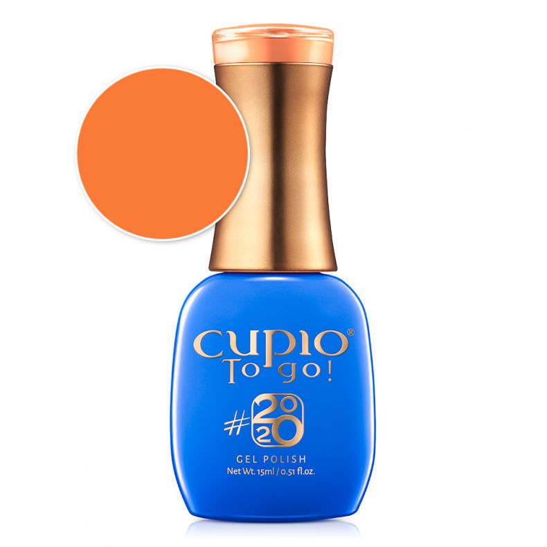 Oja semipermanenta, Cupio 2020 - Exuberant Orange, 15ml