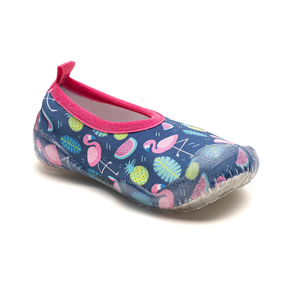 Papuci rezistenti la apa Kidopo Aqua Shoes flamingo