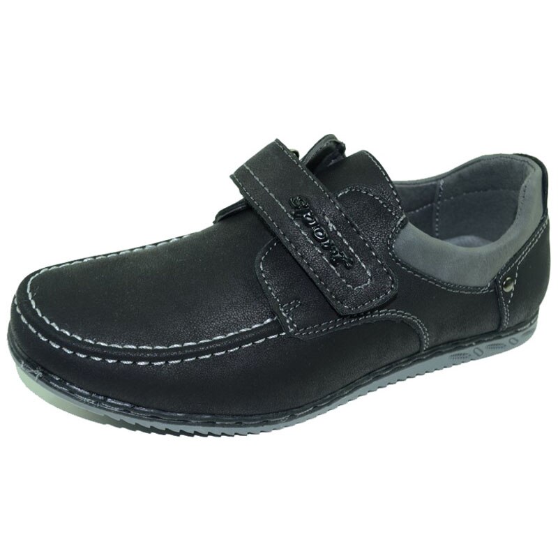 Mocasini pentru baieti Haver BS08-2, Negru 4706