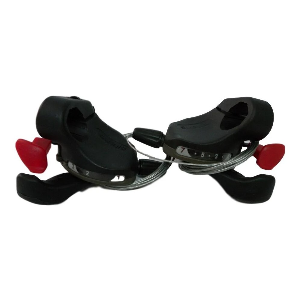 Set 2 Manete Schimbator Secventiale Dhs Qlzz-15 - 3 x 7 Viteze, Negru