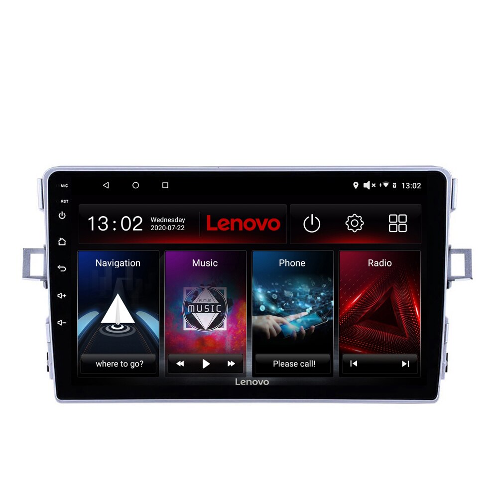 Navigatie dedicata Toyota Verso 2011-2016 Edotec, cu Android, Radio, Bluetooth, Internet, procesor Octa Core, 4G, memorie 4GB si 64GB