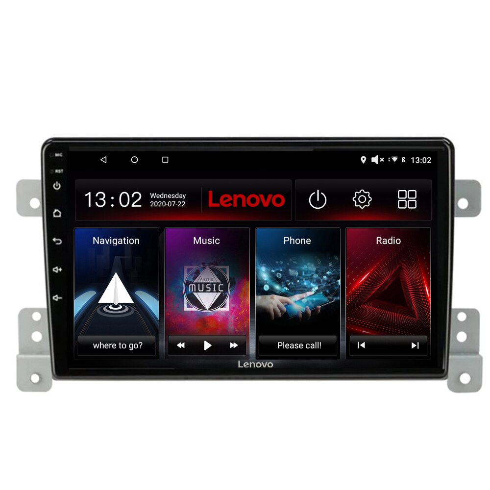 Navigatie dedicata Suzuki Grand Vitara Old Edotec, cu Android, Radio, Bluetooth, Internet, procesor Octa Core, 4G, memorie 2GB si 32GB