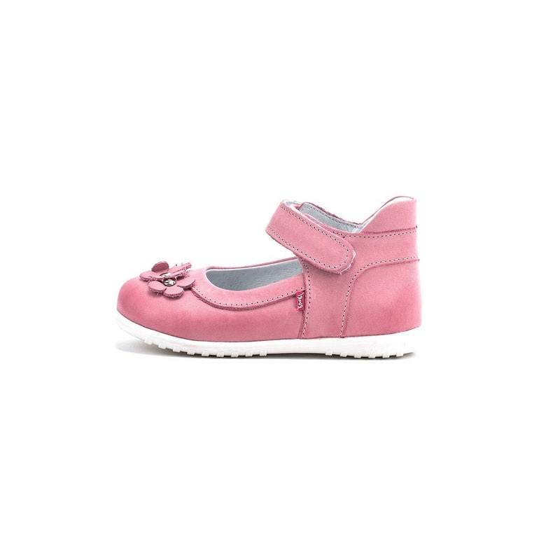 Pantofi ortopedici din piele naturala pentru fete Emel E E 2094-15R-22, Roz 12542