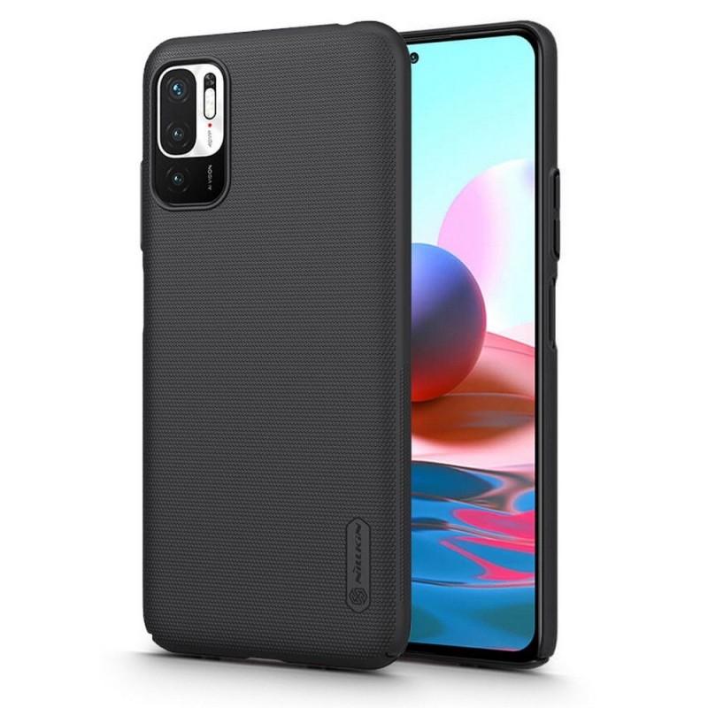 Carcasa Nillkin Frosted Shield compatibila cu Xiaomi Poco M3 Pro 5G / Redmi Note 10 5G Black