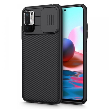 Carcasa Nillkin Cam Shield compatibila cu Xiaomi Poco M3 Pro 5G / Redmi Note 10 5G Black Carcasa Nillkin Cam Shield compatibila cu Xiaomi Poco M3 Pro 5G / Redmi Note 10 5G Black