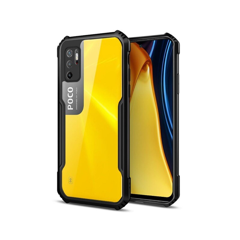 Husa Spate Upzz Beetle Tech Compatibila Cu Xiaomi Poco M3 Pro 5g / Redmi Note 10 5g, Negru