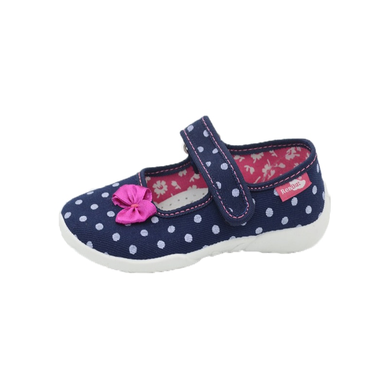 Incaltaminte din panza fete Renbut 33-415-098, Bleumarin 15750
