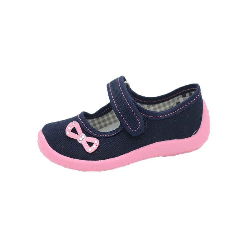 Pantofi din panza pentru fete Nazo 002-FA, Bleumarin 15765