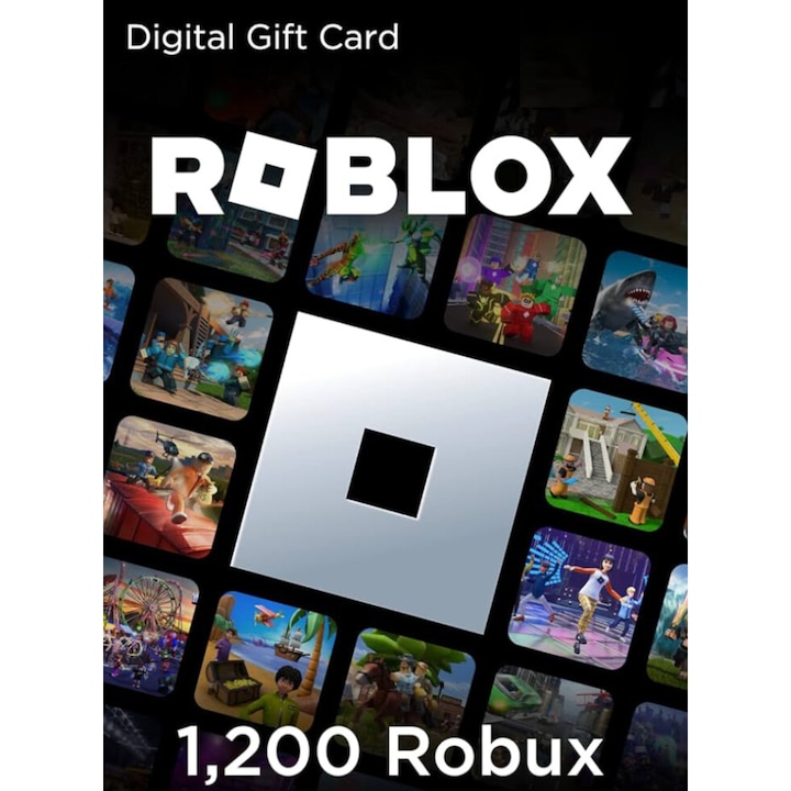 Joc Roblox Card 1200 Robux Key Global PC (Cod Activare Instant)