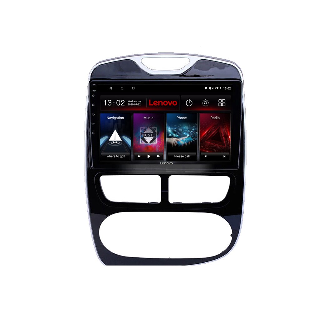 Navigatie dedicata Renault Clio 4 V1 Edotec, cu Android, Radio, Bluetooth, Internet, procesor Octa Core, 4G, memorie 2GB si 32GB