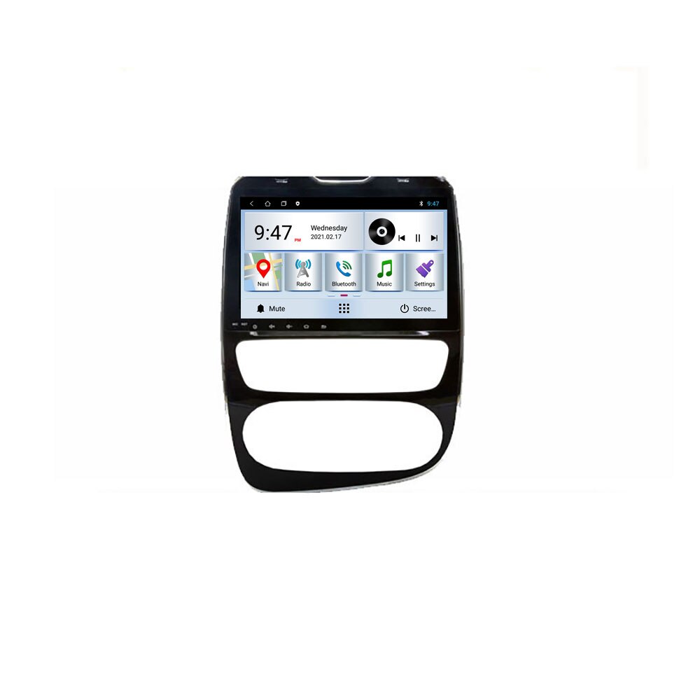 Navigatie dedicata Renault Clio 4 V2 Edotec, cu Android, Radio, Bluetooth, Internet, procesor Quad Core, memorie 1GB si 16GB