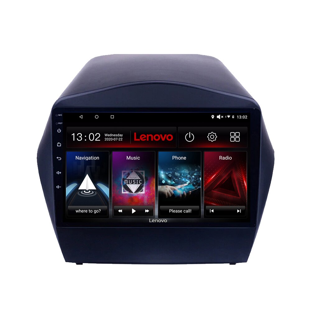 Navigatie dedicata Hyundai IX35 Edotec, cu Android, Radio, Bluetooth, Internet, procesor Octa Core, 4G, memorie 2GB si 32GB