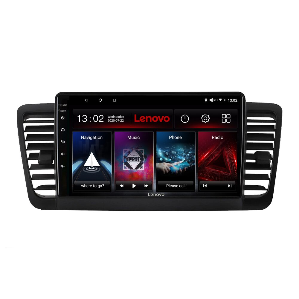 Navigatie dedicata Subaru Outback Legacy Edotec, cu Android, Radio, Bluetooth, Internet, procesor Octa Core, 4G, memorie 4GB si 64GB