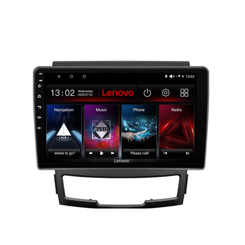 Navigatie dedicata Ssangyong Korando 2011- 2013 Edotec, cu Android, Radio, Bluetooth, Internet, procesor Octa Core, 4G, memorie 2GB si 32GB