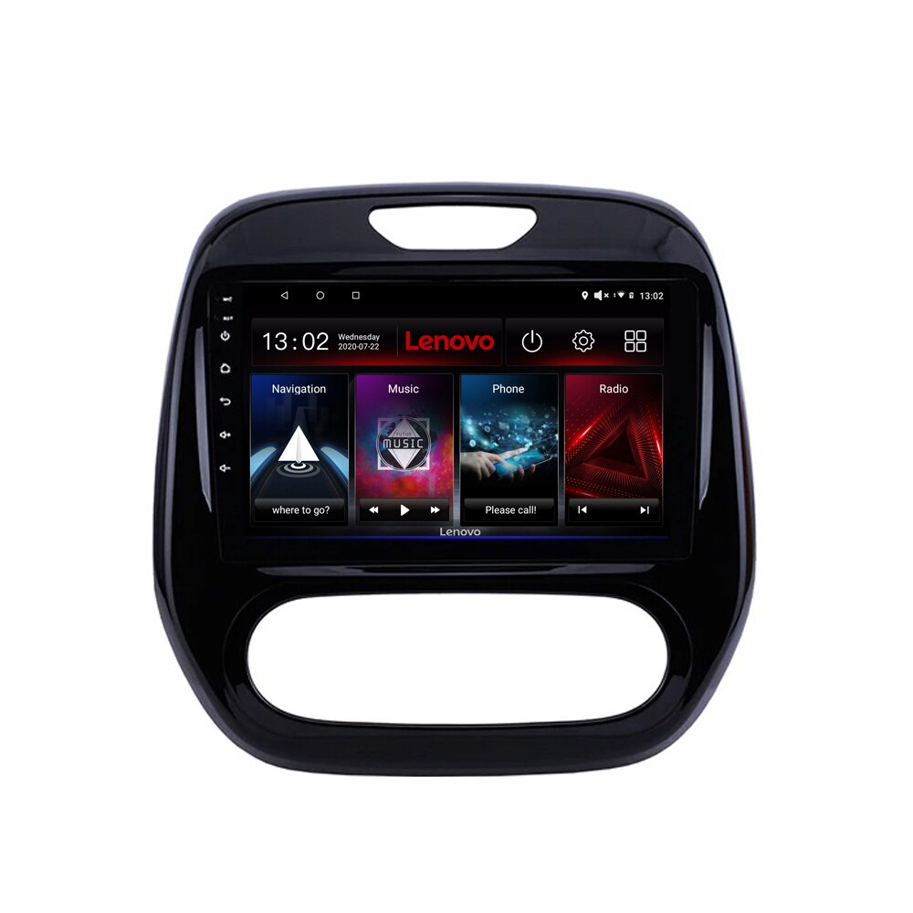 Navigatie dedicata Renault Captur Edotec, cu Android, Radio, Bluetooth, Internet, procesor Octa Core, 4G, memorie 2GB si 32GB
