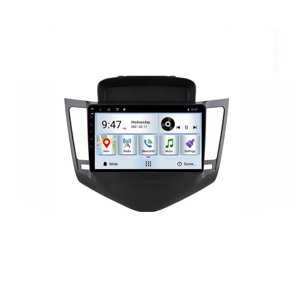 Navigatie dedicata Chevrolet Cruze 2009- Edotec, cu Android, Internet, Bluetooth, Radio ,GPS, WIFI, procesor Quad Core, memorie 2GB si 32GB