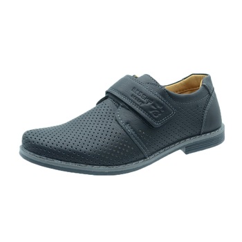 Pantofi pentru baieti Bessky B8866-1-37, Negru 37 EU Pantofi pentru baieti Bessky B8866-1-37, Negru 37 EU