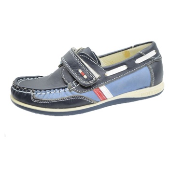 Pantofi ortopedici din piele pentru baieti Pinky Pinky OZC-4, Bleumarin 32 Pantofi ortopedici din piele pentru baieti Pinky Pinky OZC-4, Bleumarin 32