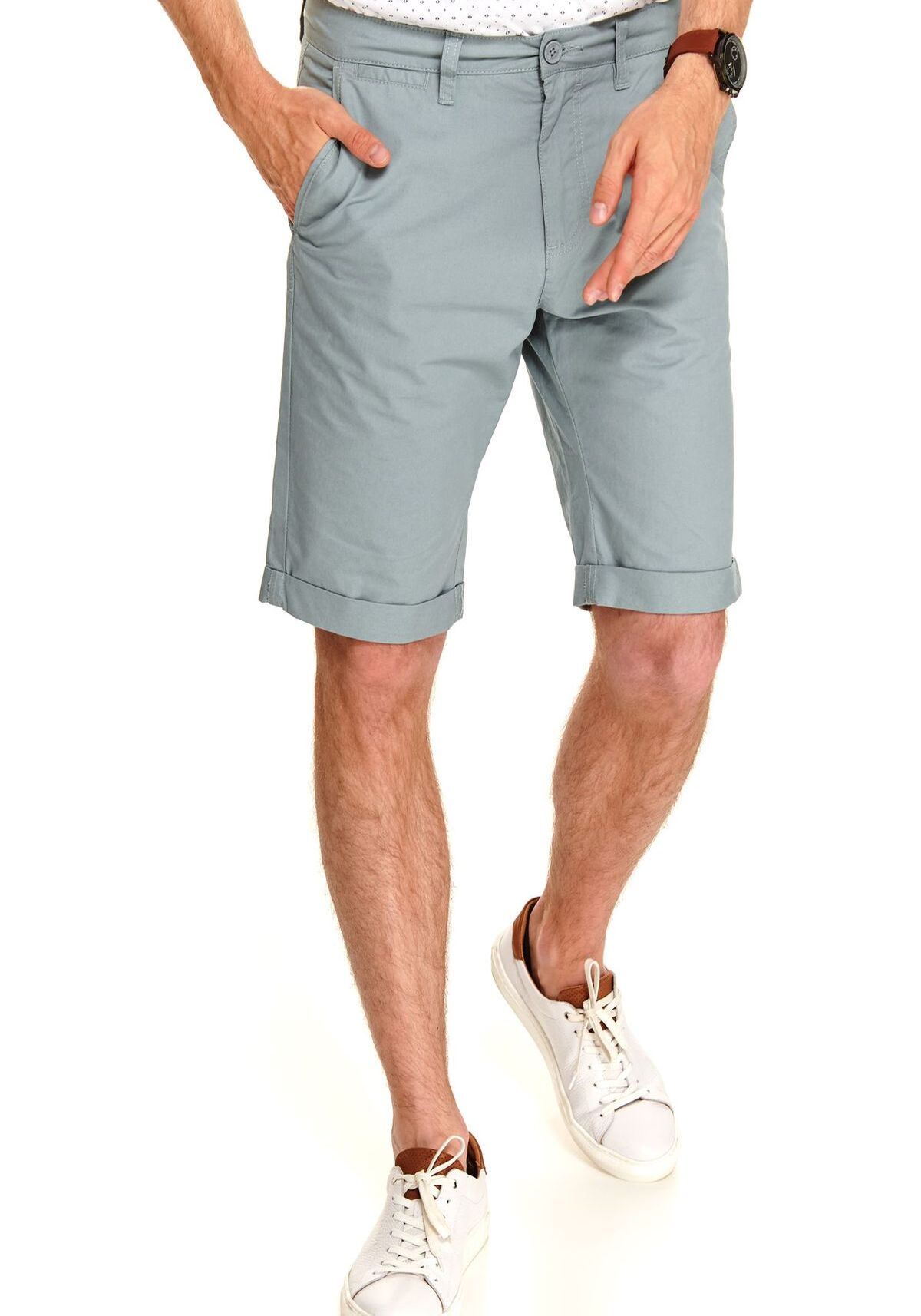 Pantaloni scurti barbati, TOP SECRET, SSZ1081, Verde