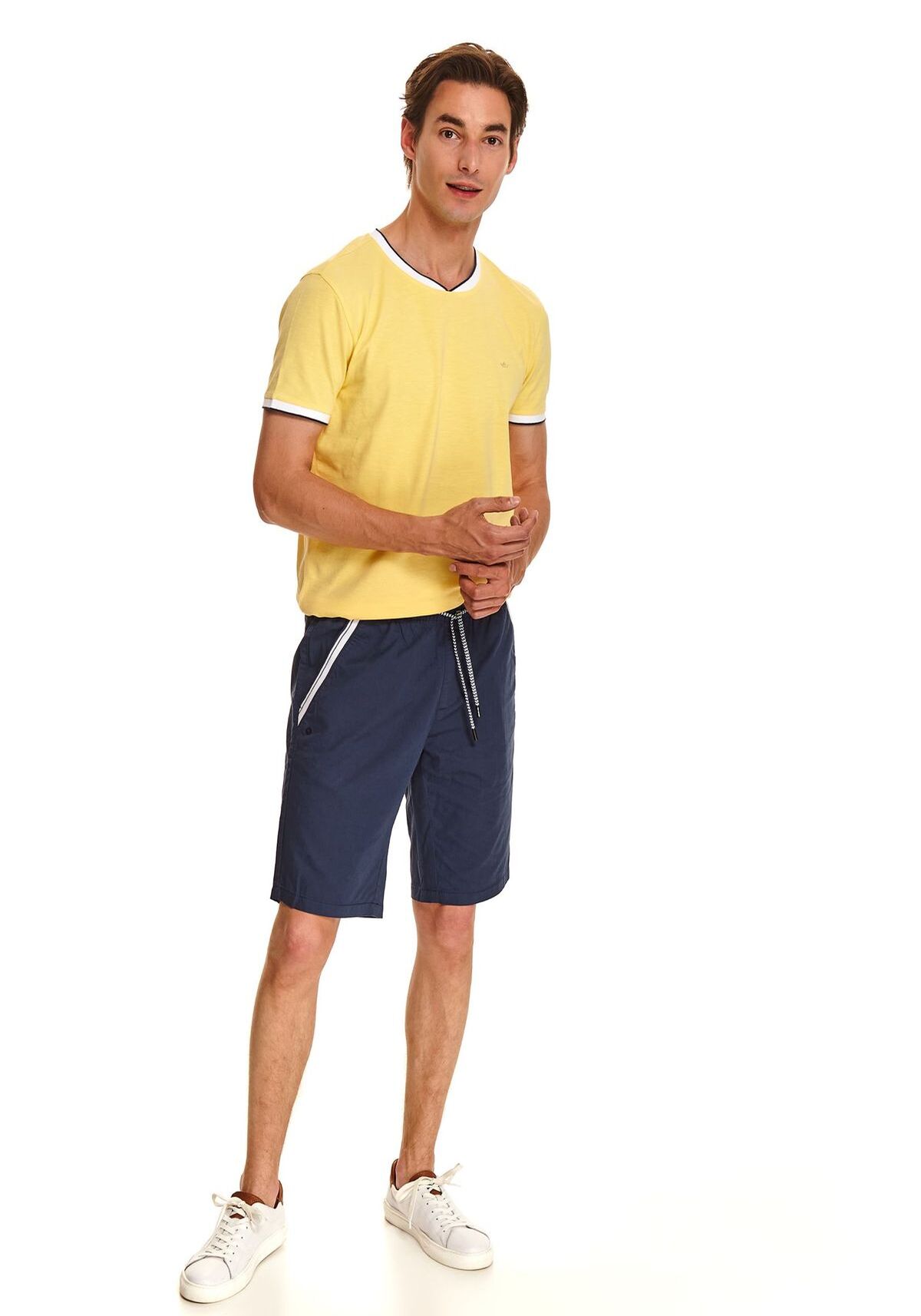 Pantaloni scurti barbati, TOP SECRET, SSZ1082, Albastru inchis, 33