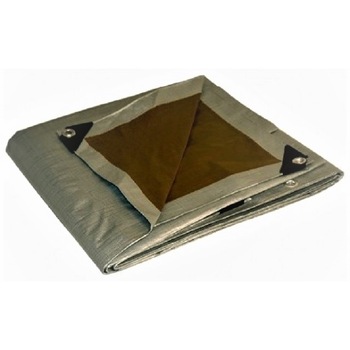 Prelata de acoperire Plast d.o.o. , impermeabil, rezistenta UV, rezistent la ruptura, maro/argintiu, 8 x 10 m ( 210g/m2 ) Prelata de acoperire Plast d.o.o. , impermeabil, rezistenta UV, rezistent la ruptura, maro/argintiu, 8 x 10 m ( 210g/m2 )