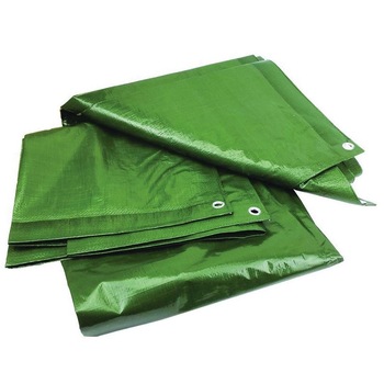 Prelata cu inele, PYRAMID®, 120 G/MP, 8 x 12 M, impermeabila, verde, PREL16 Prelata cu inele, PYRAMID®, 120 G/MP, 8 x 12 M, impermeabila, verde, PREL16