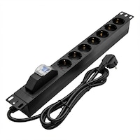 Pdu rack 19 inch 7 prize siguranta 16a 2m emtex