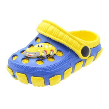 Papuci din spuma EVA pentru baieti Mini Junior PBNN3, Galben 18 Papuci din spuma EVA pentru baieti Mini Junior PBNN3, Galben 18