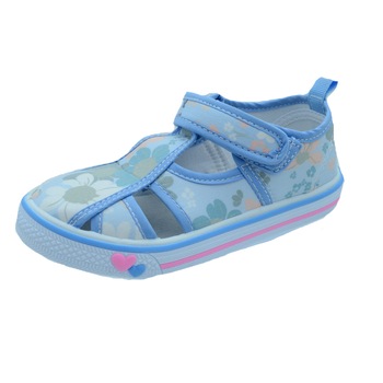 Sandale din panza pentru fete American Club TEN19/19AL-27, Multicolor 27 EU Sandale din panza pentru fete American Club TEN19/19AL-27, Multicolor 27 EU