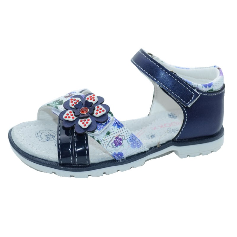 Sandale ortopedice pentru fete Badoxx 3SD-497B, Bleumarin 25