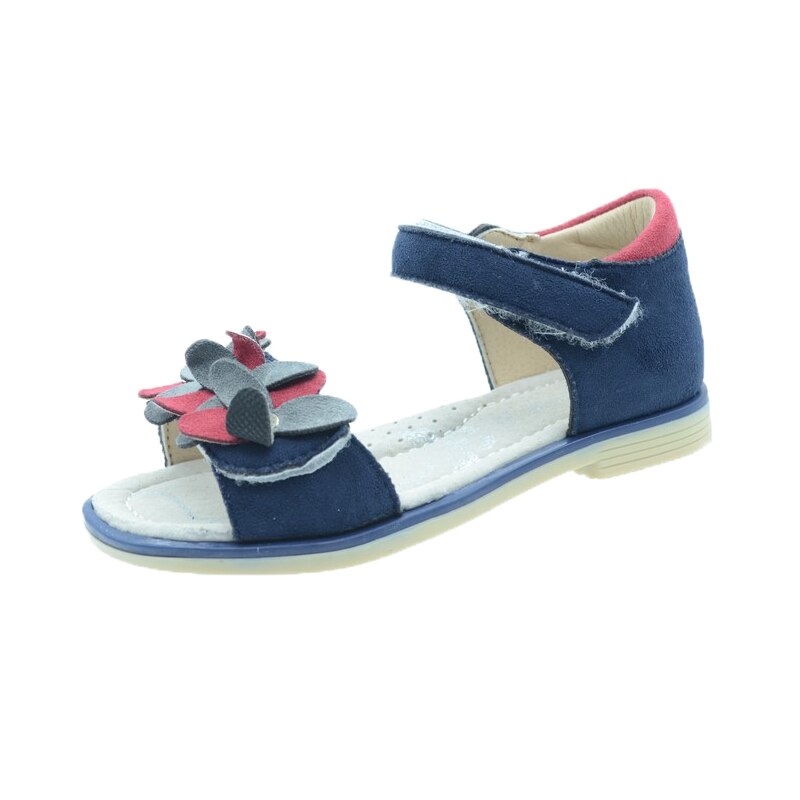 Sandale ortopedice pentru fete Tom Miki C-T54-84-W-28, Bleumarin 28 EU