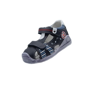 Sandale ortopedice pentru baieti Bessky HL8980-5, Bleumarin 50996 Sandale ortopedice pentru baieti Bessky HL8980-5, Bleumarin 50996