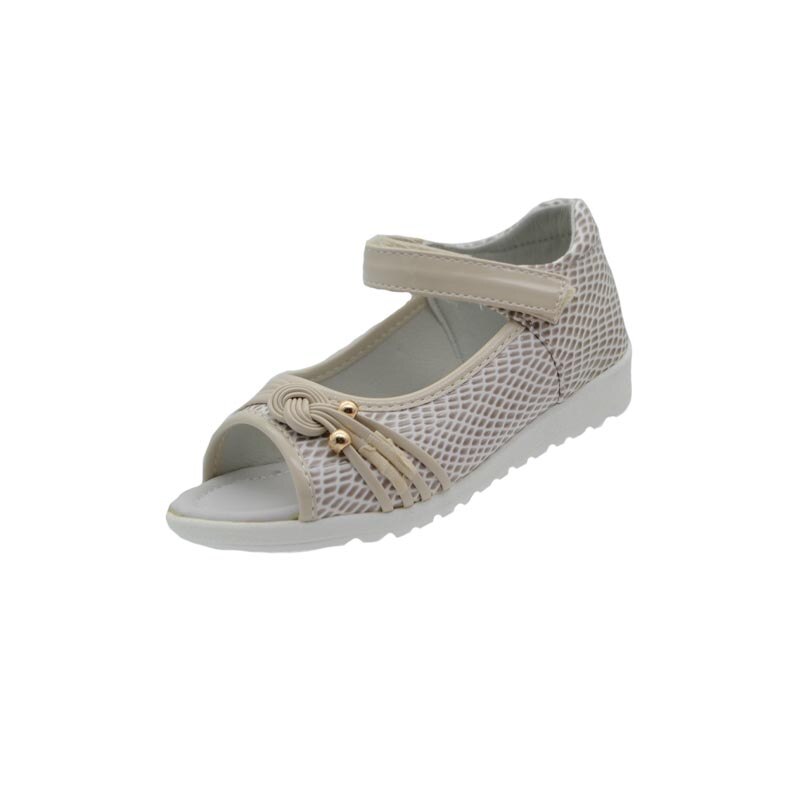 Sandale ortopedice pentru fete Tom Miki B-3178-D, Crem 51032