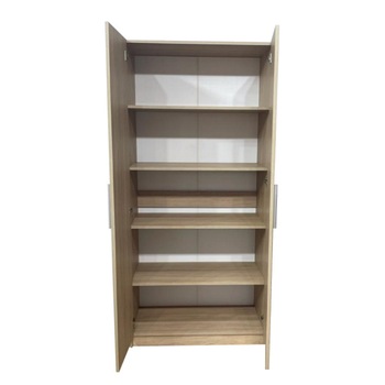 Dulap 2 usi, E4, Stejar Urban, H200xL90xA50 cm, PAL 18mm Dulap 2 usi, E4, Stejar Urban, H200xL90xA50 cm, PAL 18mm