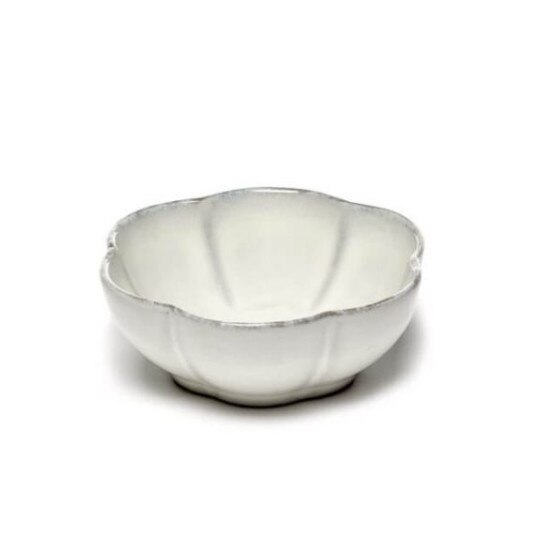 Bol - Ribbed Inku White M, Portelan, Alb