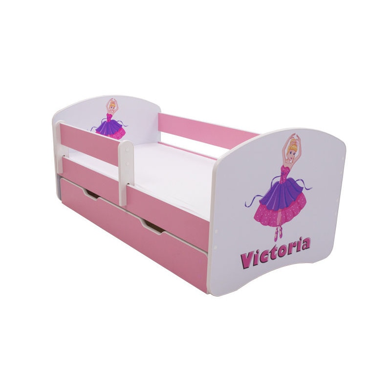 Patut Tineret MyKids Personalizat cu Sertar si Saltea 160x80