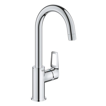 Baterie lavoar Grohe Bauloop 23891001, 3/8'', monocomanda, marimea L, push to open, pivotanta, crom Baterie lavoar Grohe Bauloop 23891001, 3/8'', monocomanda, marimea L, push to open, pivotanta, crom