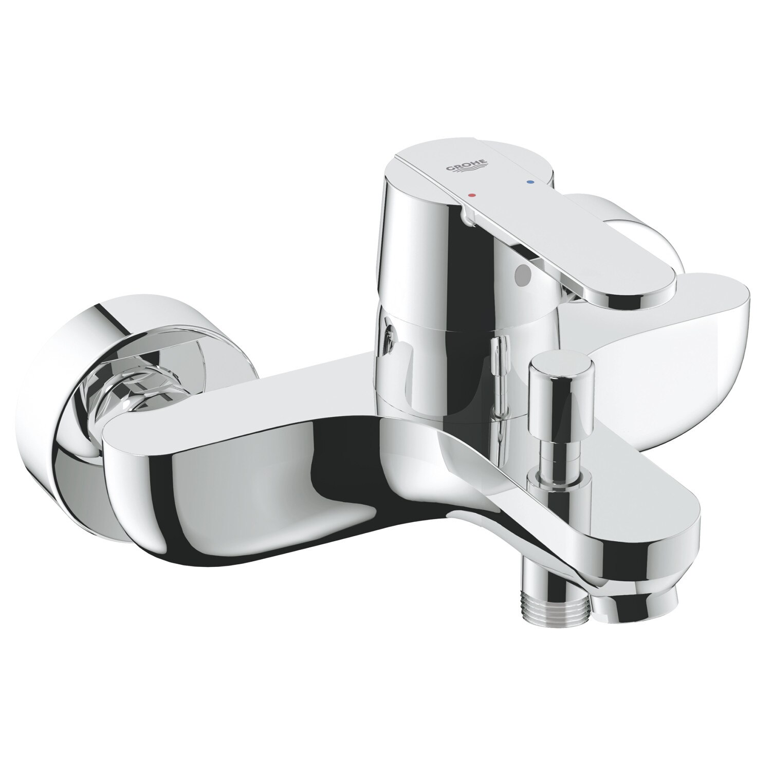 Baterie cada Grohe Get 32887000, 1/2'', aparenta, monocomanda, diverter, crom